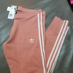 Adidas pink leggings